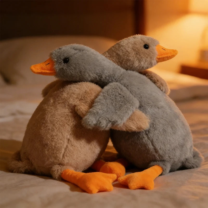 Goose Plush Pet Toy – Soft Anxiety Relief Companion for Dogs & Cats