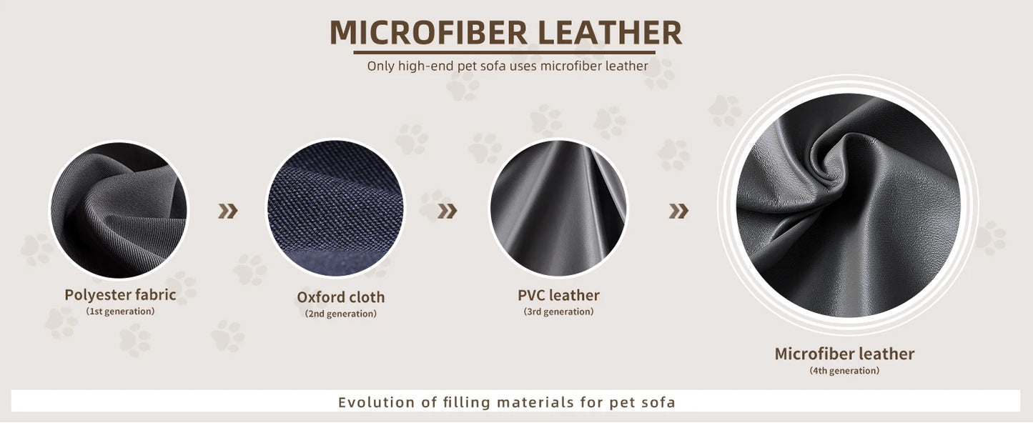 Modern Elevated Dog Sofa Bed for Medium & Large Dogs