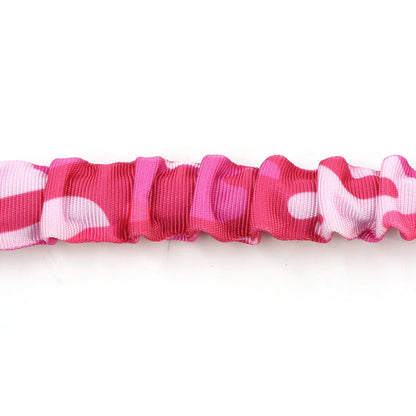 “Pink Camo Tactical Dog Harness – Adjustable Vest for Medium & Large Dogs”