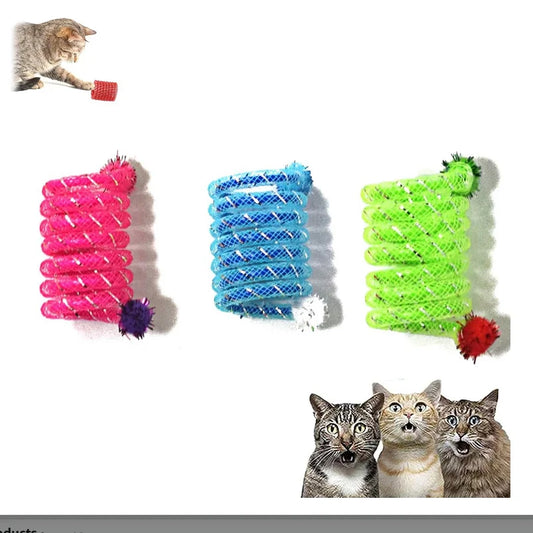 Interactive Spring Cat Toy