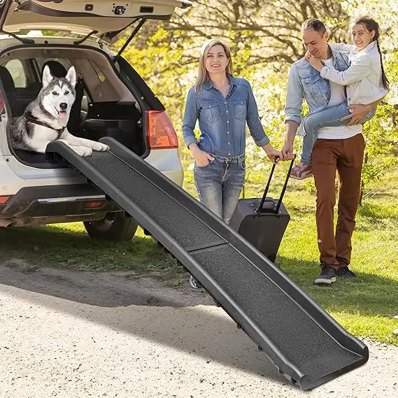 Folding Dog Ramp for Car & SUV – Non-Slip for Large Dogs