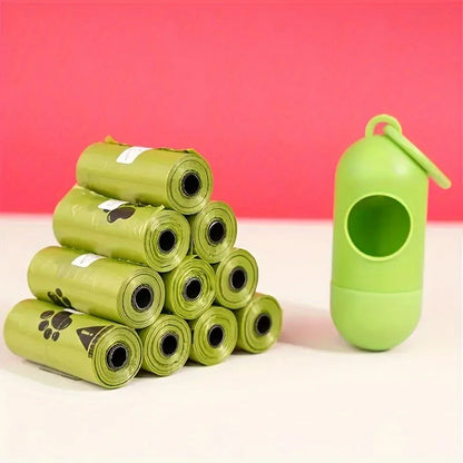 Eco-Friendly Biodegradable Dog Poop Bags with Dispenser – Extra Thick & Leak-Proof