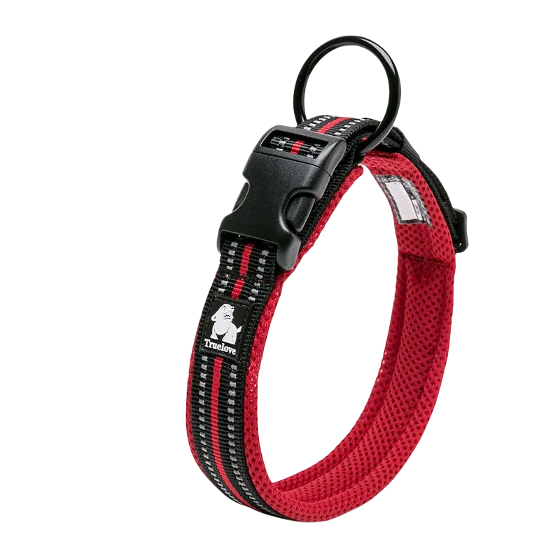 Padded Tactical Dog Collar – Adjustable Nylon Walking Collar for All Sizes