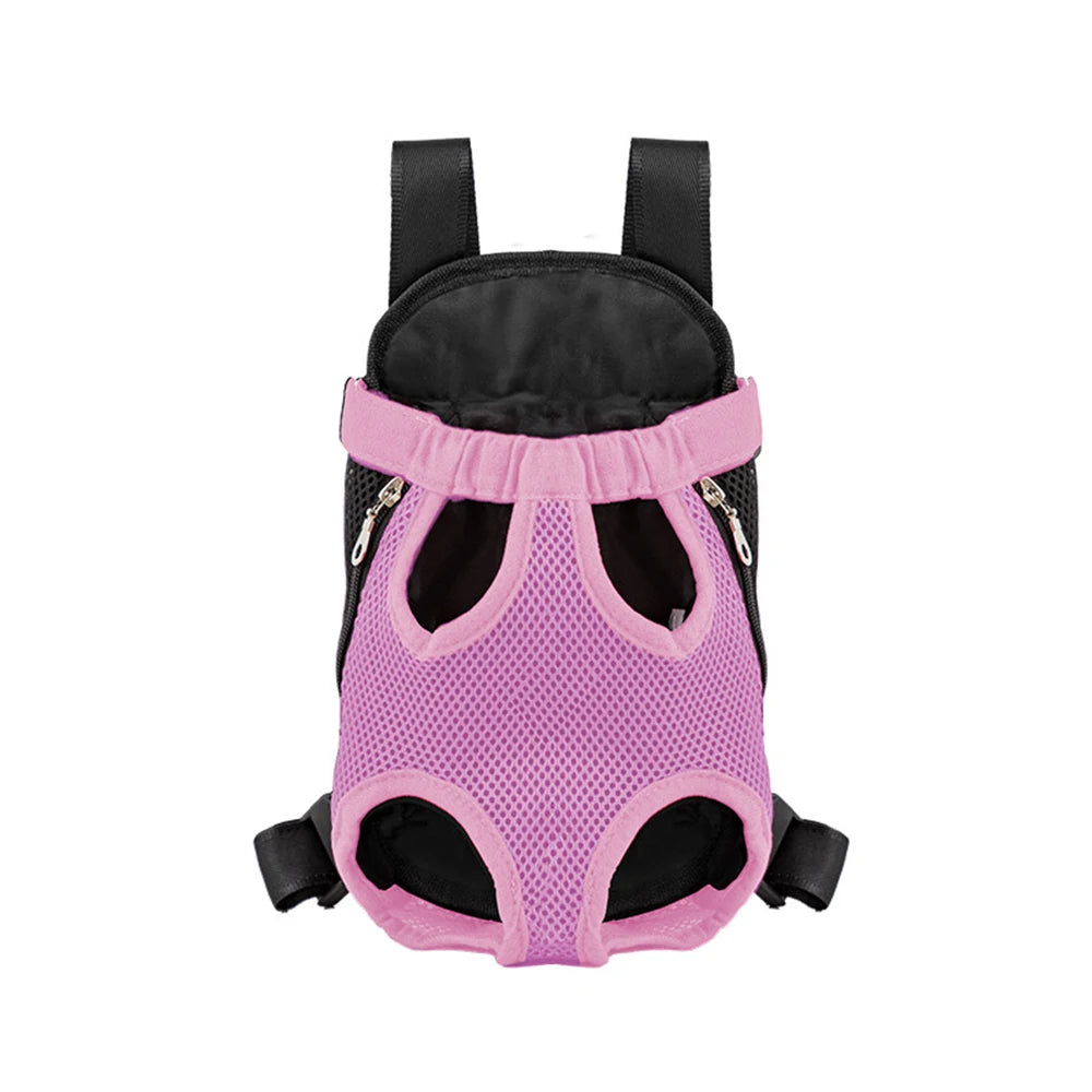 Adjustable Pet Carrier Backpack for Cats & Small Dogs