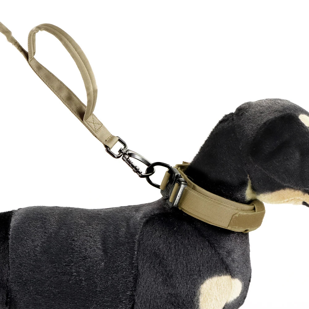 Adjustable Tactical Dog Leash – Elastic Training Lead with Dual Control Handles