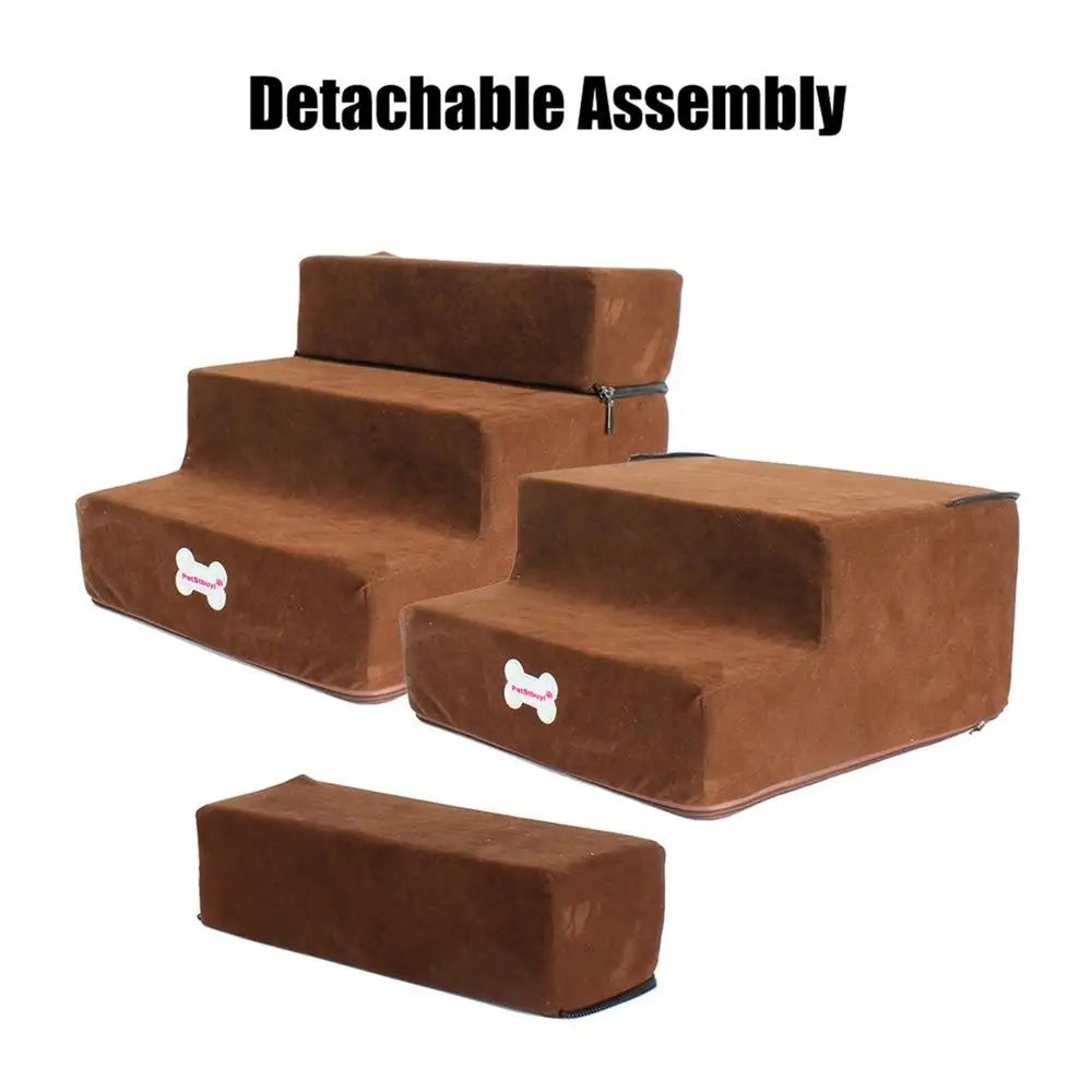 Small Dog Pet Stairs 3 Steps – Anti-Slip for Dogs & Cats