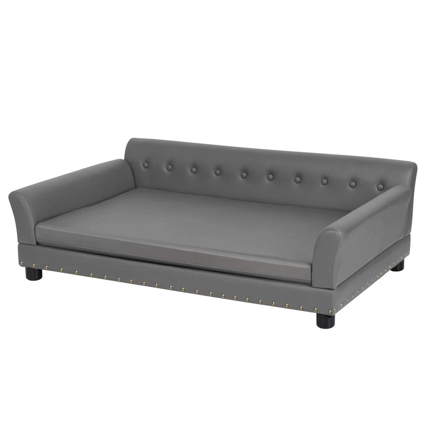 Modern Elevated Dog Sofa Bed for Medium & Large Dogs
