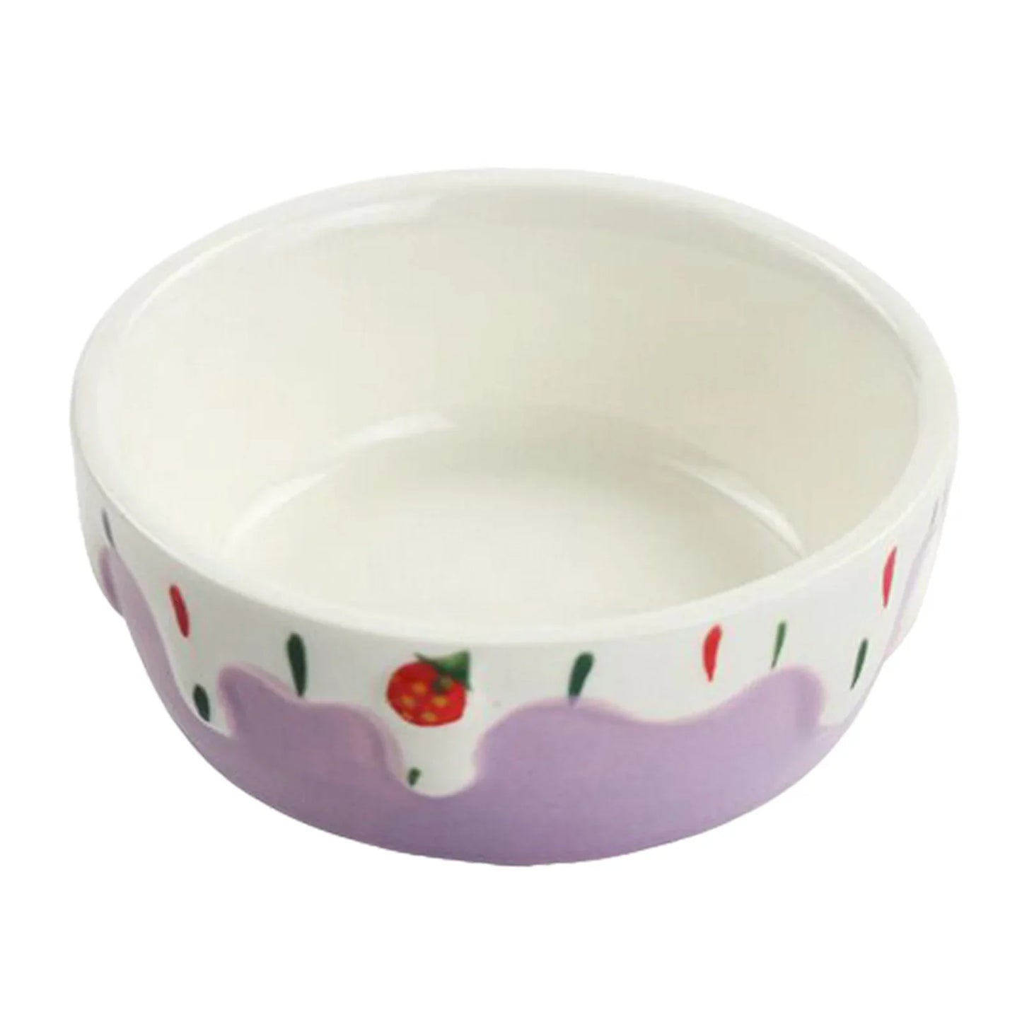 Ceramic Small Pet Food Bowl – Easy Clean Feeding Dish for Hamsters, Rabbits & Small Animals