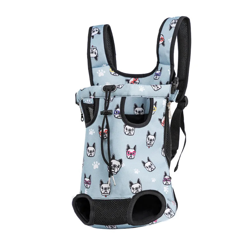 Adjustable Pet Carrier Backpack for Cats & Small Dogs
