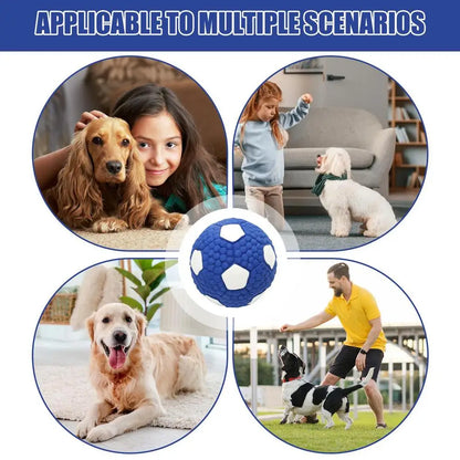 Interactive Dog Ball Toy – Tough Bouncy Chew Ball for Puppies