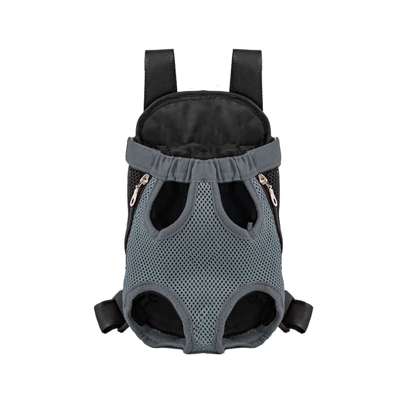 Breathable Pet Carrier Backpack – Portable Front Travel Bag for Small Dogs & Cats