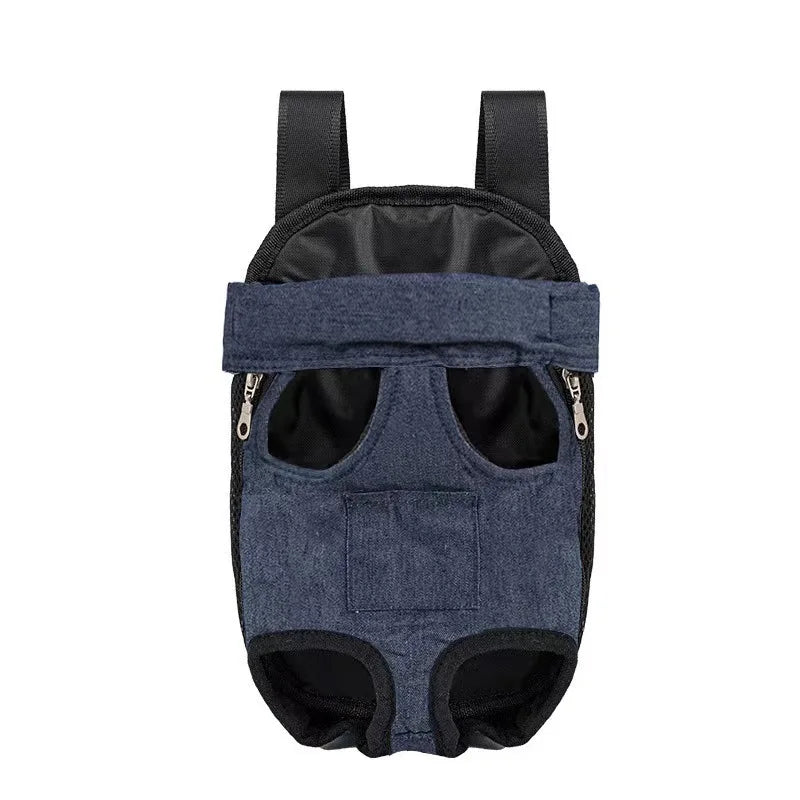 Adjustable Pet Carrier Backpack for Cats & Small Dogs