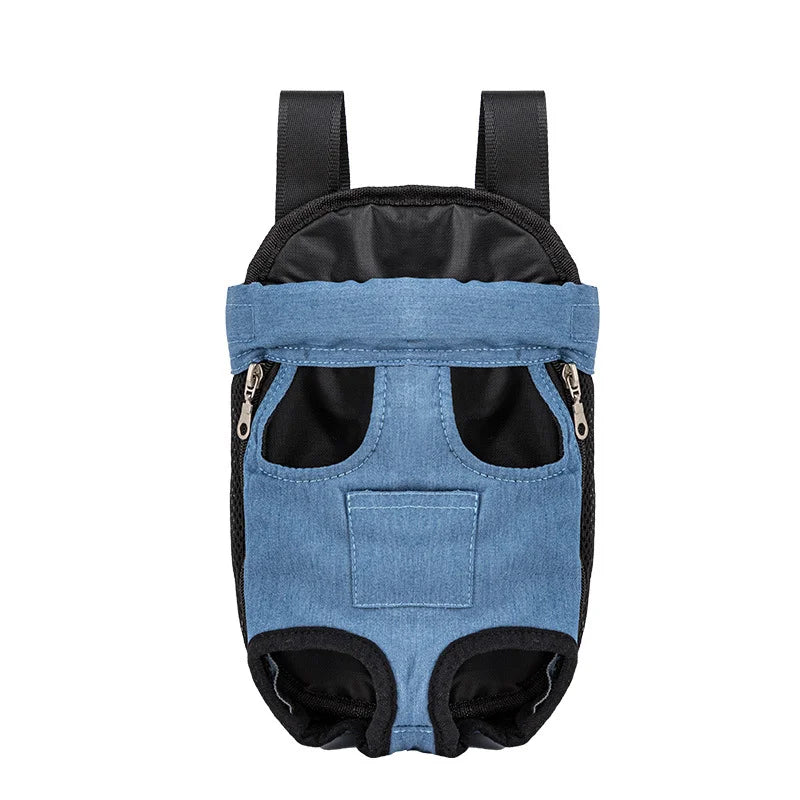 Adjustable Pet Carrier Backpack for Cats & Small Dogs