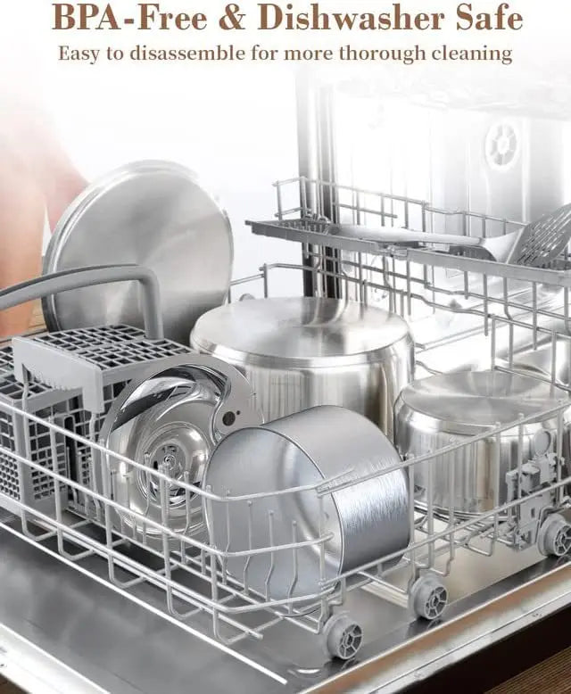 2L Stainless Steel Automatic Cat Water Fountain with Floaters