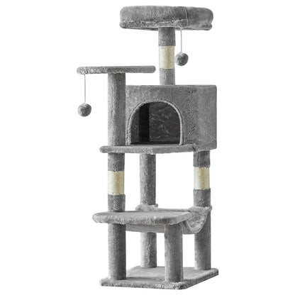 JHK 44in Cat Tree Tower for Multiple Cats with Sisal Scratching Posts
