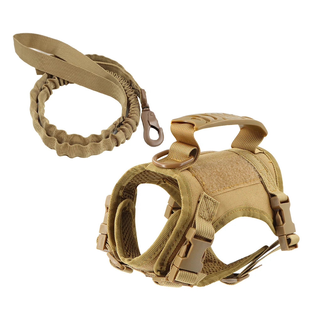 Tactical Pet Harness & Leash Set