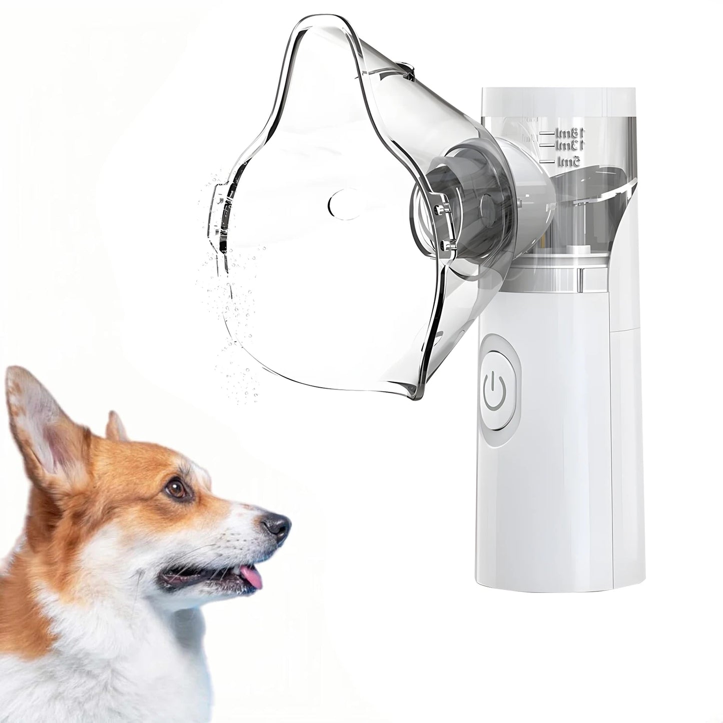 Pet Portable Nebulizer – Silent Medical Atomizer Inhaler for Animals