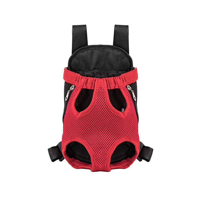 Breathable Pet Carrier Backpack – Portable Front Travel Bag for Small Dogs & Cats