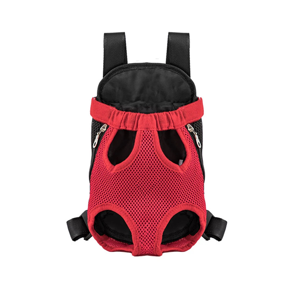 Adjustable Pet Carrier Backpack for Cats & Small Dogs